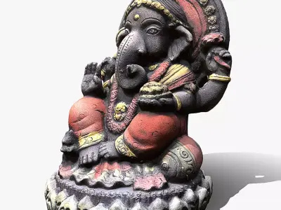 Ganesha 16 3D model