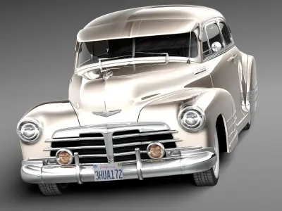 Chevrolet Fleetline Aerosedan 1948 3D model