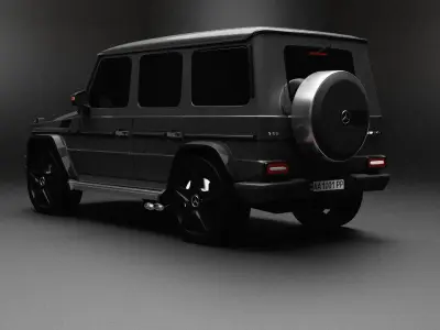 Mercedes-Benz G-Class W463 G65 FOR SUBDIV Low-poly 3D model