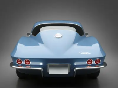 1966 Chevrolet Corvette 3D model