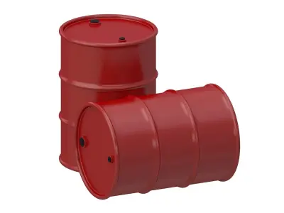 Barrel Red 3D model