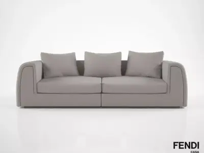 Fendi Casa Pagoda Sofa 3D model
