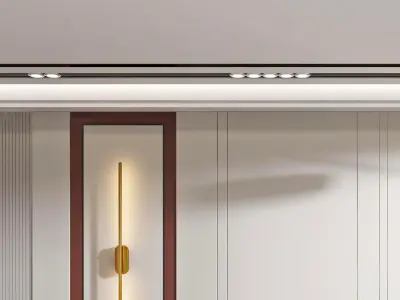 room Modern living 3D model