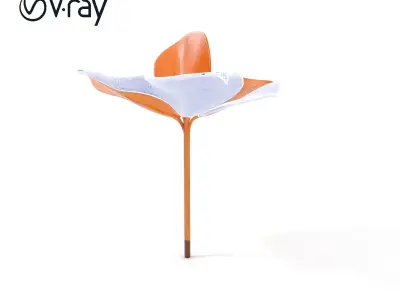 Sculptural Wind Sculpture Model Pack Low-poly 3D model