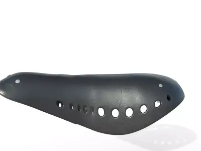 Bike sport saddle Brooks cycle 3D model Low-poly 3D model