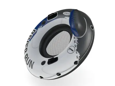 Intex Red River Run 1 Fire Edition Sport Lounge 3D model