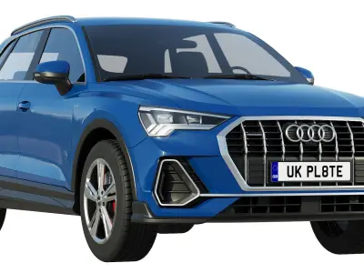 Audi Q3 2020 3D model