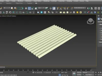 Roofing sheet  3D model