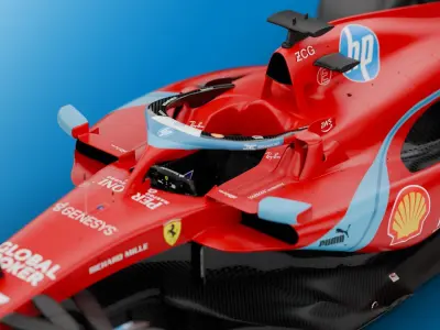 Ferrari SF-24 3D model