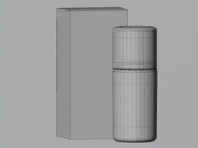 Cosmetic Spray Bottle 3D model Low-poly 3D model