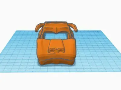 El Toro Loco Monster Jam RC Body 1 12 3D print model