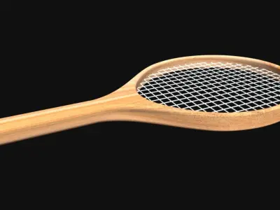 Racket 3D model