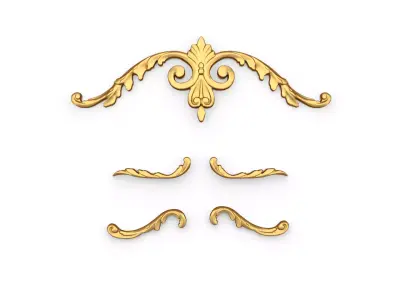 Classic decor ornament 93 3D model
