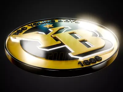 BSC Young Boys Bern logo - Cinematic - 3D print 3D model