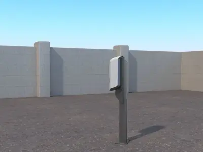 Alfen Charging Station 3D model