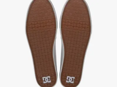 DC Shoes - Flash TX - White Low-poly 3D model