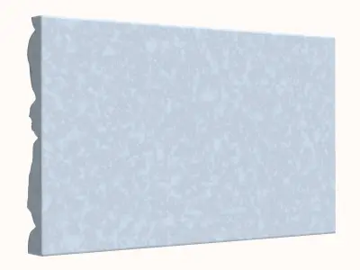 Raw Rockface Defense Barrier 3D model
