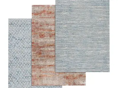 Rug Set 467 3D model