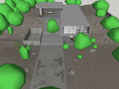Modern Villa  3D model order