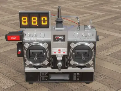 Doc Brown remote control 3D model