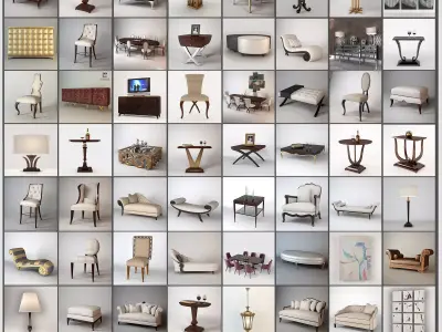 Furniture Collection - Christopher Guy  3D model