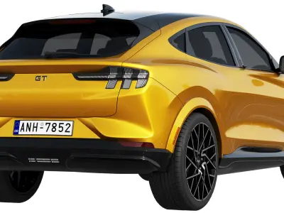 Mustang MACH-E GT 2021 3D model