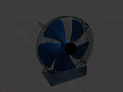 Free 40cm Fan by MileoPeterson Free 3D model