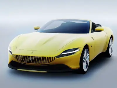 Ferrari Roma Spider 2024 3D model