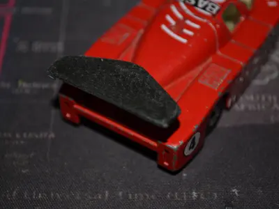 Matchbox Group C Racer Rear Wing 3D print model