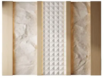 3d wall panel 10 3D model