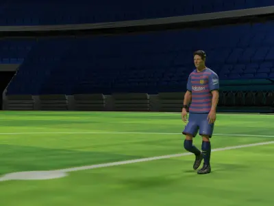 Messi Animation 3D - Dancing - Blender Free 3D model