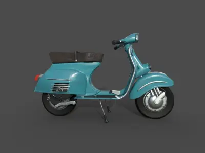 Vespa Model 3D model