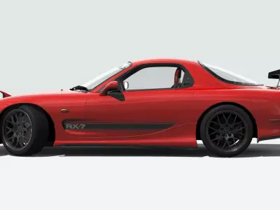 Mazda RX7 Tune 3D model