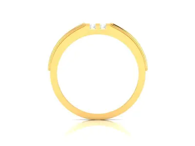 Solitaire Ring 3dm STL OBJ FBX Render Details 3D print model