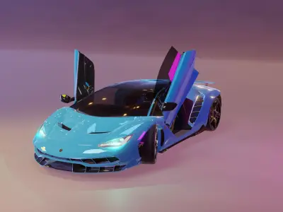 Car 3D Blender File 3D model 3D model