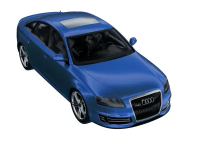 Audi - 2009 - RS6 c6 3D model