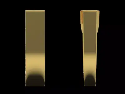 Yellow Gold Elegance in Harmony Sparkle in Distinction mr0273 3D print model