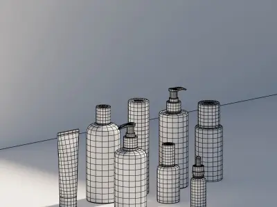 Luxury Cosmetic Set 3D model