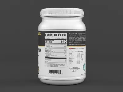 Protein Powder 3D model 150