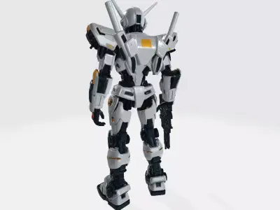 Robot White Colossus 3D print model