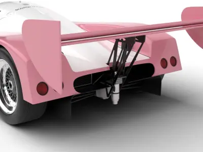 Nissan R90CK Italya Team Racing 1990 3d model 3D model