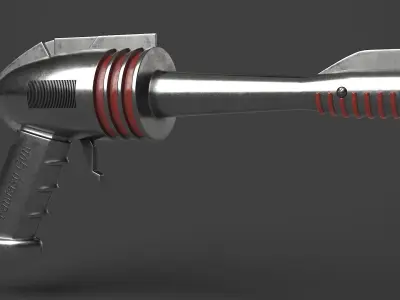 Fantasy Gun 11 3D model