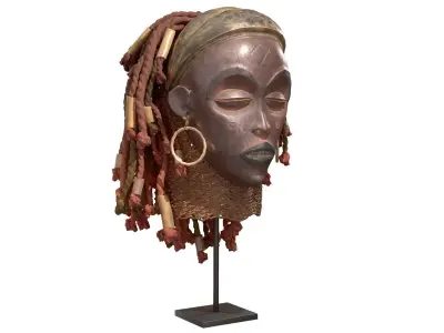 Angola Princess 3D model