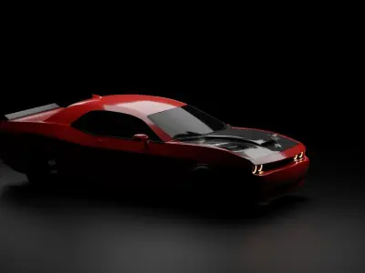 Dodge challenger 3D print model purchase