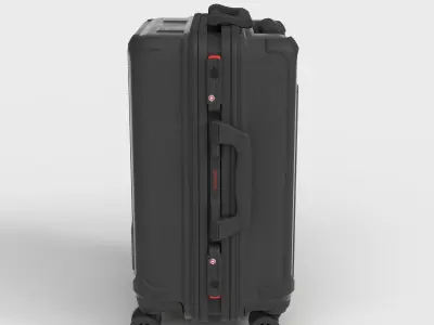 LUXURY TRAVEL SUITCASE 3D model