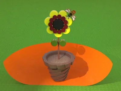 Decoration Plant  3D model