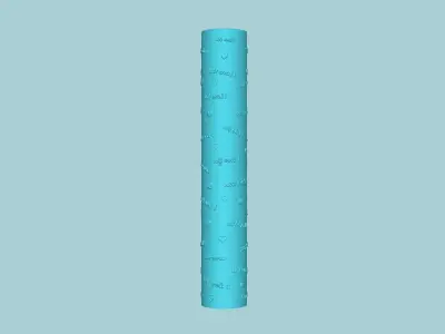 Texture Roll 48 I Love You - Fondant Decoration Maker 3D print model