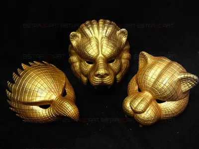 Squid Game Mask - Vip Eagle Mask Cosplay 3D print model