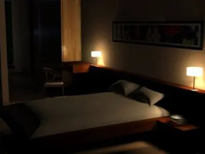 luxury house interior  3D model purchase