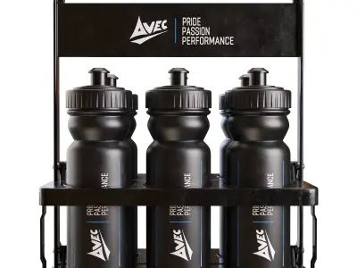 Sports bottle holder Avec 3D model